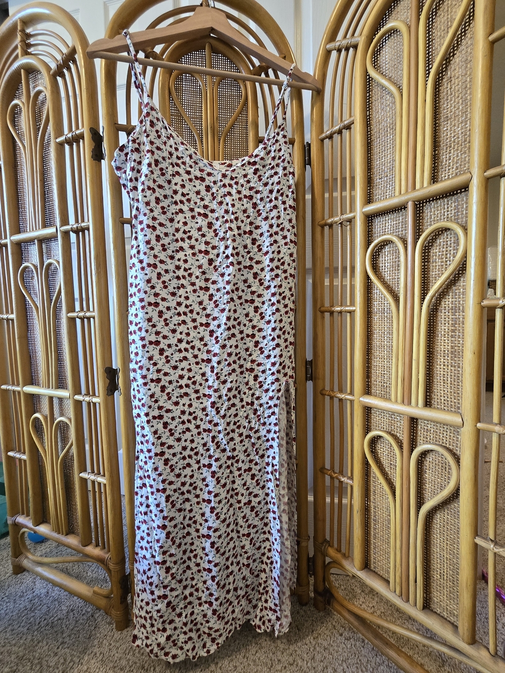 *Damage* Reformation Crimini Slip Dress